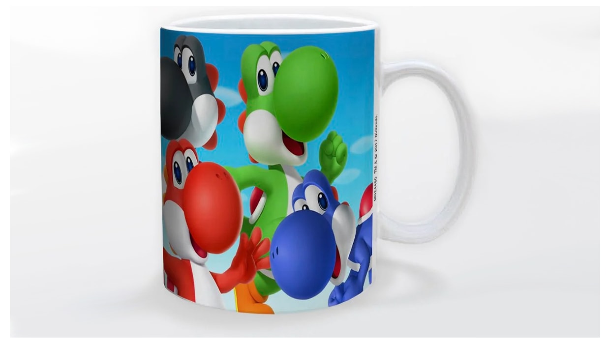 Yoshi Wraparound Mug - Nintendo Official Site